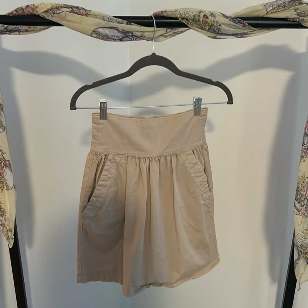 Zara Basic Tan Skirt